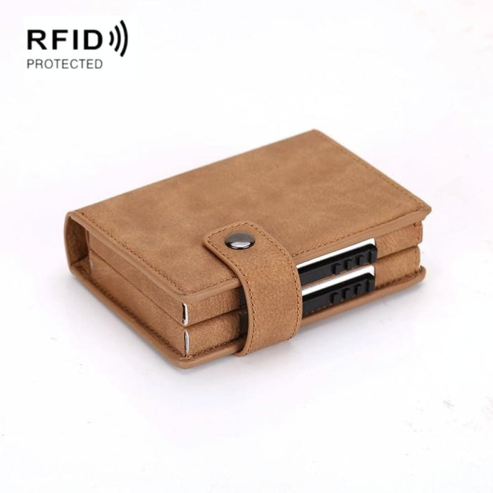 Rfid Blocking Dual Card Wallet