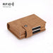 Rfid Blocking Dual Card Wallet