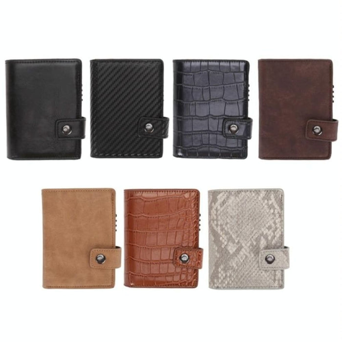 Rfid Blocking Dual Card Wallet