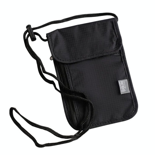 Rfid Blocking Hanging Neck Bag For Documents