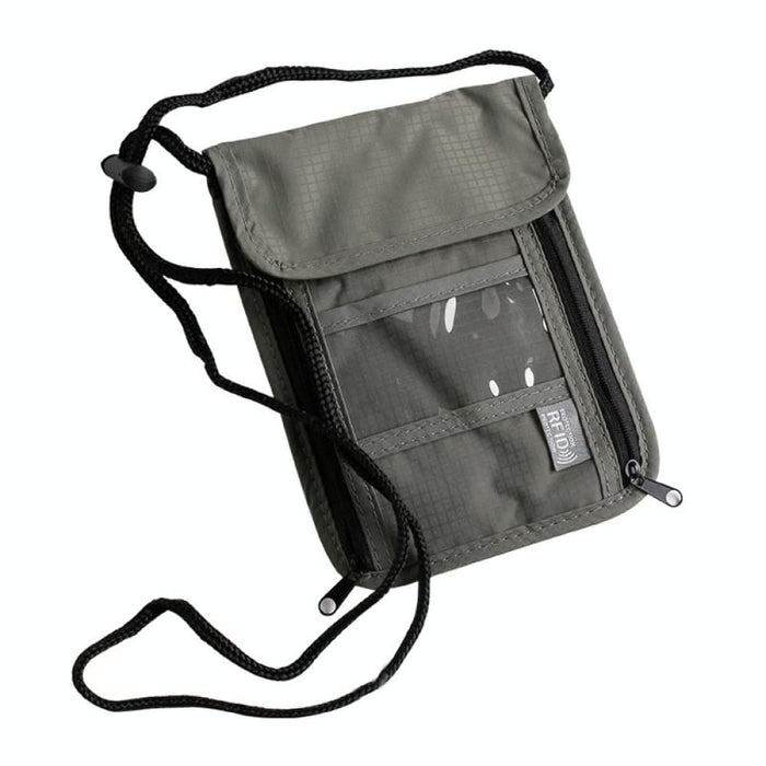 Rfid Blocking Hanging Neck Bag For Documents