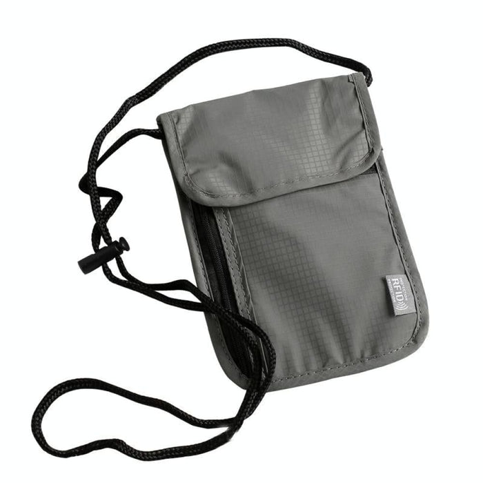 Rfid Blocking Hanging Neck Bag For Documents