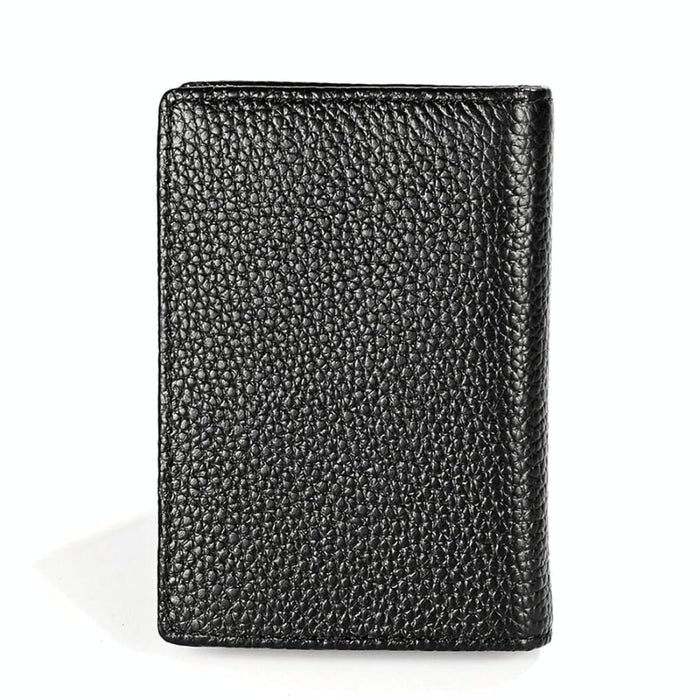 Rfid Blocking Leather Card Holder For Men