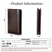 Rfid Blocking Leather Card Holder For Men