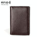 Rfid Blocking Leather Card Holder For Men