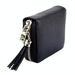 Rfid Blocking Leather Card Holder With Tassel And 15 Slots