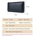 Rfid Blocking Leather Card Holder Wallet