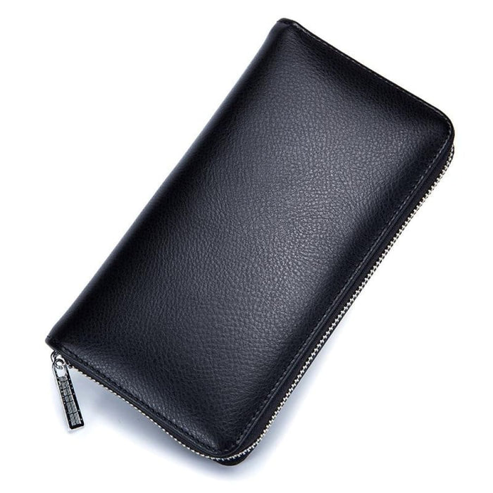 Rfid Blocking Leather Card Holder Wallet