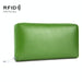 Rfid Blocking Leather Card Holder Wallet