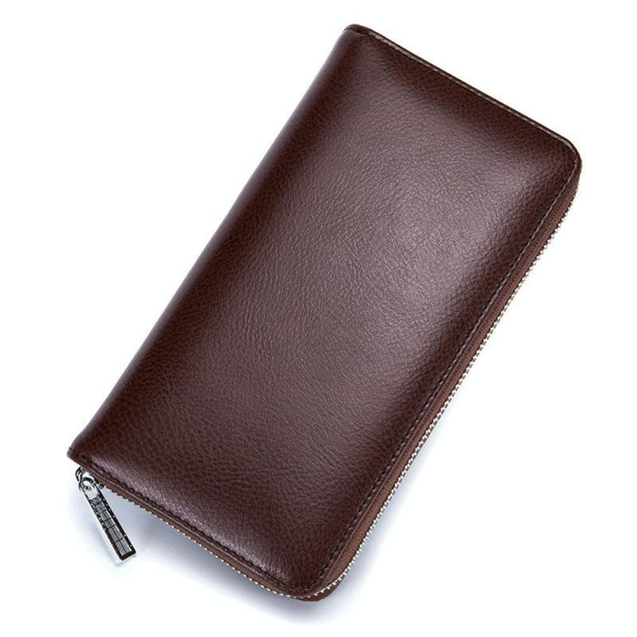 Rfid Blocking Leather Card Holder Wallet