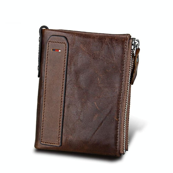 Rfid Blocking Leather Card Holder Wallet For Men
