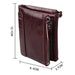 Rfid Blocking Leather Card Holder Wallet For Men