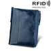 Rfid Blocking Leather Card Holder Wallet For Men