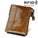 Rfid Blocking Leather Card Holder Wallet For Men