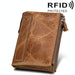 Rfid Blocking Leather Card Holder Wallet For Men