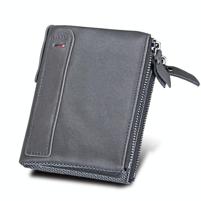 Rfid Blocking Leather Card Holder Wallet For Men