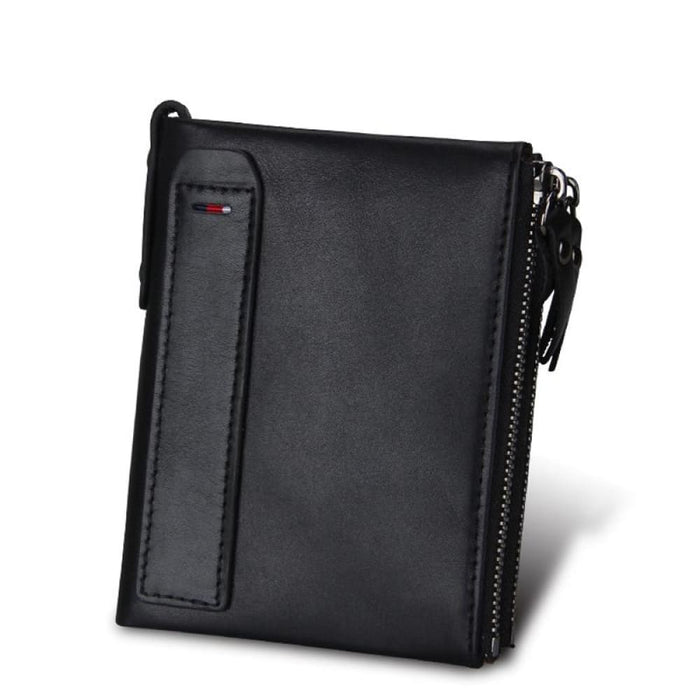 Rfid Blocking Leather Card Holder Wallet For Men