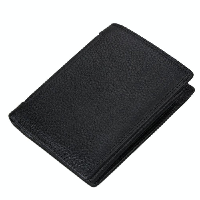 Rfid Blocking Leather Card Holder Wallet For Men