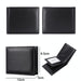 Rfid Blocking Leather Tri Fold Wallet