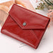 Rfid Blocking Leather Wallet With Buckle