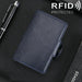 Rfid Blocking Multi Functional Leather Card Wallet