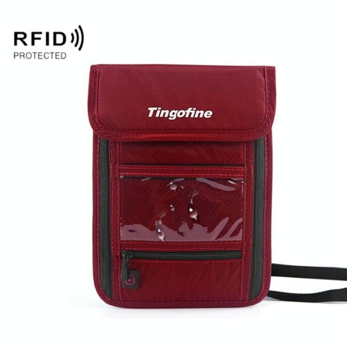 Rfid Blocking Travel Document Bag 21x16cm