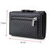 Rfid Carbon Fiber Zipper Card Holder