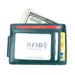 Rfid Crazy Horse Leather Card Holder Wallet