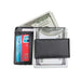 Rfid Crazy Horse Leather Card Holder Wallet