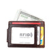 Rfid Crazy Horse Leather Card Holder Wallet