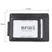 Rfid Crazy Horse Leather Card Holder Wallet