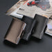 Rfid Double Aluminum Card Holder With Automatic Pop Up