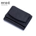 Rfid Leather Coin Purse Wallet Compact And Secure