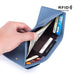 Rfid Leather Coin Purse Wallet Compact And Secure