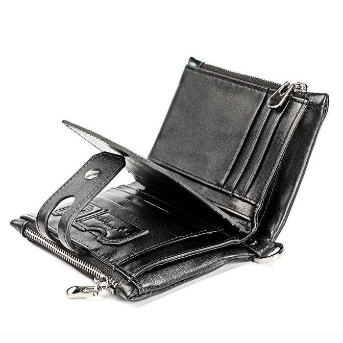 Rfid Leather Mens Wallet With Card Holder