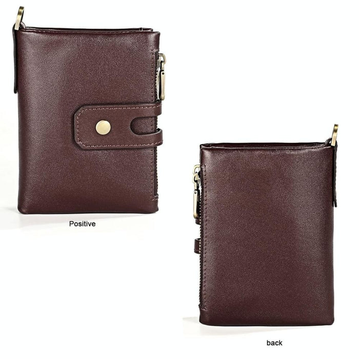 Rfid Leather Mens Wallet With Card Holder