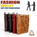 Rfid Leather Mens Wallet With Card Holder