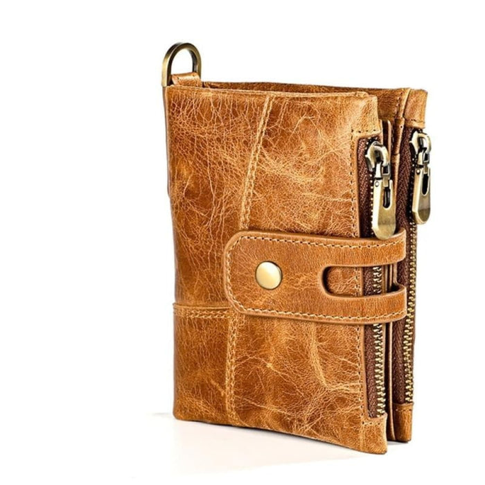Rfid Leather Mens Wallet With Card Holder