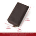 Rfid Leather Multi Card Mens Wallet Coffee