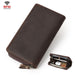 Rfid Leather Multi Card Mens Wallet Coffee