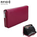 Rfid Leather Passport And Card Holder