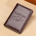 Rfid Leather Passport Holder