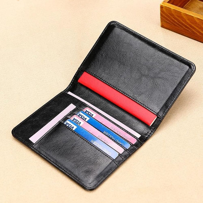 Rfid Leather Passport Holder