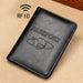 Rfid Leather Passport Holder