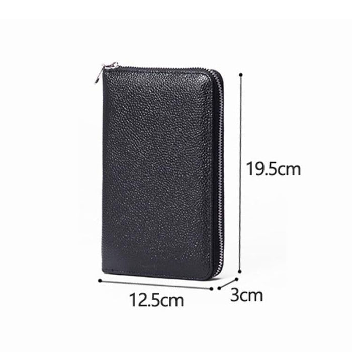 Rfid Leather Passport Wallet