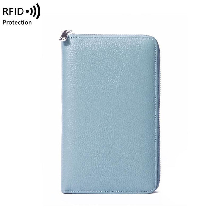 Rfid Leather Passport Wallet