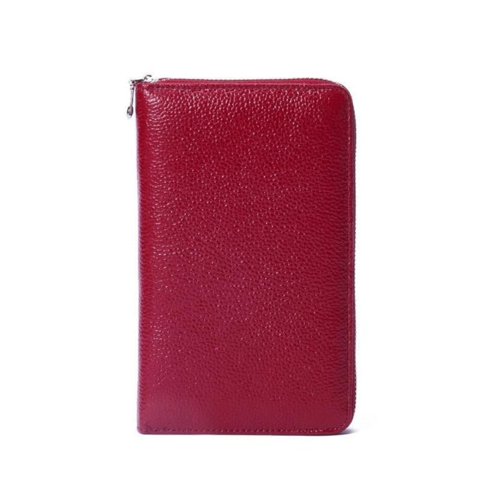 Rfid Leather Passport Wallet