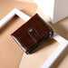 Rfid Leather Wallet With Dual Zippers
