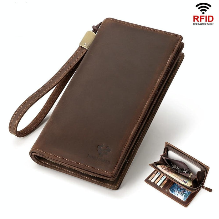 Rfid Leather Wallet For Men