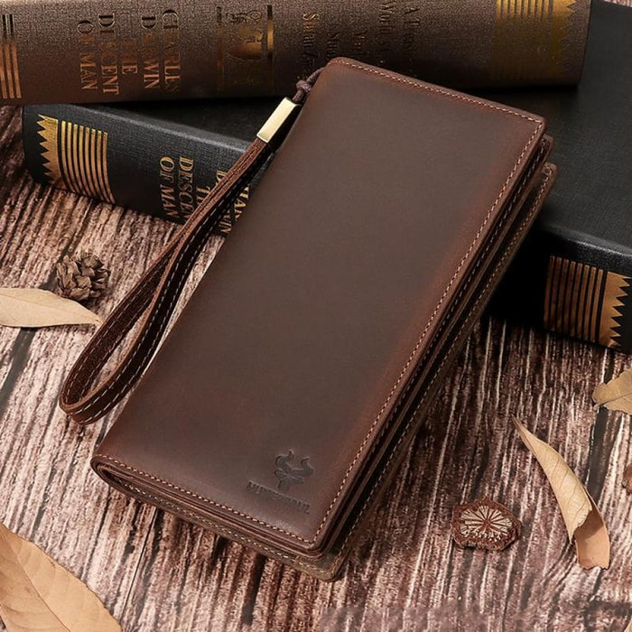 Rfid Leather Wallet For Men